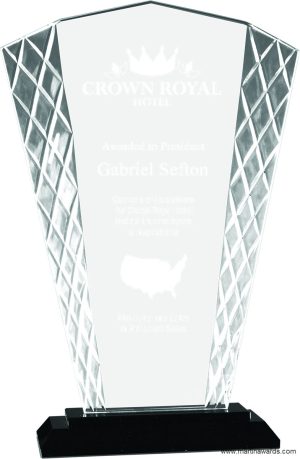 Fan shaped Accent Glass - Image 2