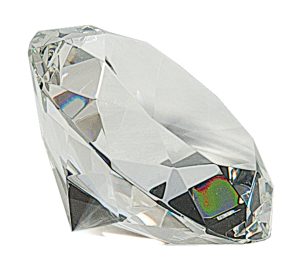 Clear Crystal Diamond Award - Image 2
