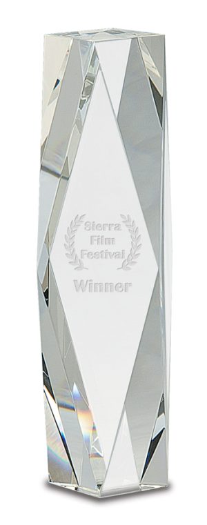 Clear Crystal Facet Tower - Image 2