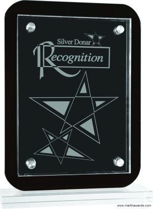 Floating Glass Stand-up Plaques - Image 3