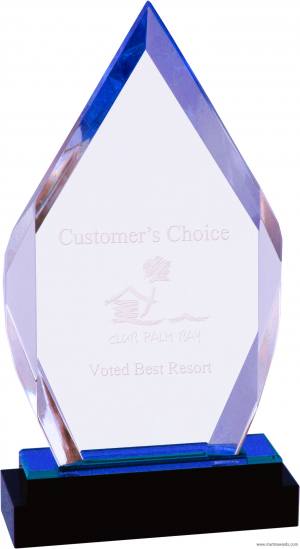 Diamond Fusion Impress Acrylic Award - Image 4
