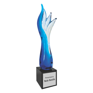 Water Lilly Art Glass Award