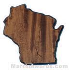Wisconsin State Shaped Plaque