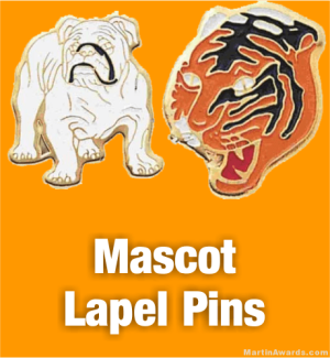 Mascot Lapel Pins