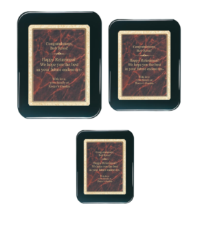 Black Aero Edge Plaque - Image 2