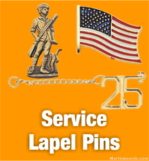 Service Lapel Pins