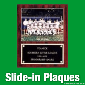 Slide-in Plaques