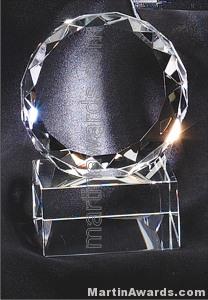 3 1/2" x 4" Genuine Prism Optical Crystal Glass Awards