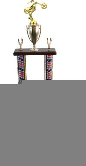 22"-24" 2 Column Chopper Trophies (selection of color of extrusion)