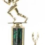 Green Single Column Football With 1 Eagle Trophy 1