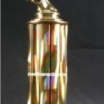 Gold Single Column Chopper Motorcycle Trophy 1