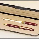 Euro Pen and Letter Opener Set with Box 1