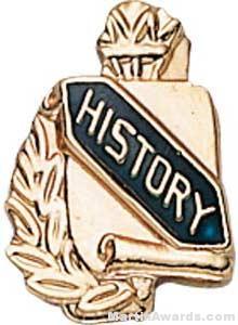 3/8" History School Award Pins