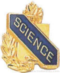 3/8" Science School Award Pins