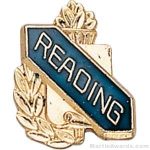 3/8″ Reading School Award Pins 1