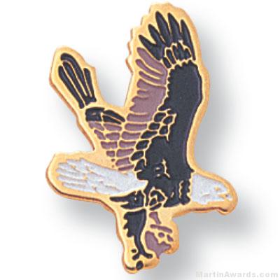 Falcon Mascot Lapel Pin