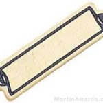 1 3/16″ Etched Soft Enamel Large Service Bar Chenille Letter Pin 1