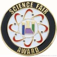 Science Fair Award Lapel Pin