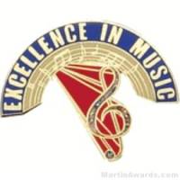 Excellence in Music Award Lapel Pin