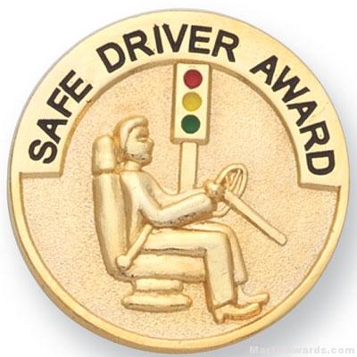 1" Safe Driver Award Lapel Pin