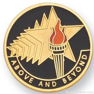 Above And Beyond Lapel Pin