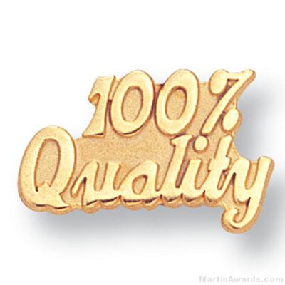 100% Quality Lapel Pin