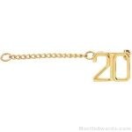 1/2″ Number 20 Year Guard with Chain 1