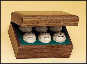 Hinged Golf Ball Boxes