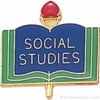3/4" Social Studies School Award Pins