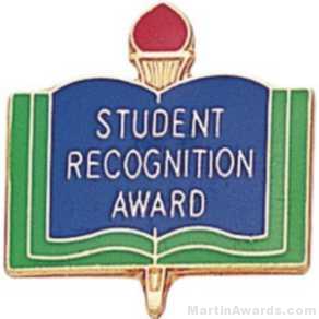 3/4" Student Recognition Award Pin