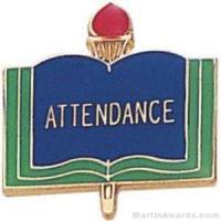 3/4" Attendance School Award Pins