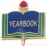 3/4″ Yearbook School Award Pins 1
