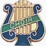 5/8″ Enameled Choir Music Pin 1