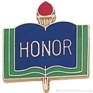 3/4" Honor School Award Pins